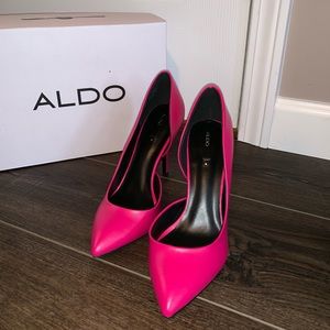 Aldo Classic Pumps Hot Pink